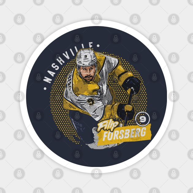 Filip Forsberg Nashville Dots Magnet by ClarityMacaws